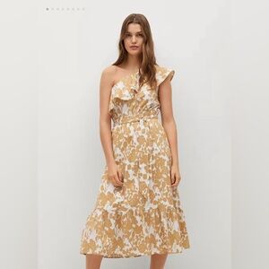 Printed cotton dress